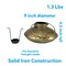 Tealight Candle Stand Gold Iron Incense Holder Antique Style Dhuni Holder Mess Free Cone Holder Housewarming Gift Dhoop Incense Holder for Home Office